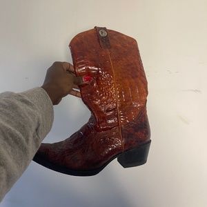 Handmade Leather Cowboy Boots from Mexico